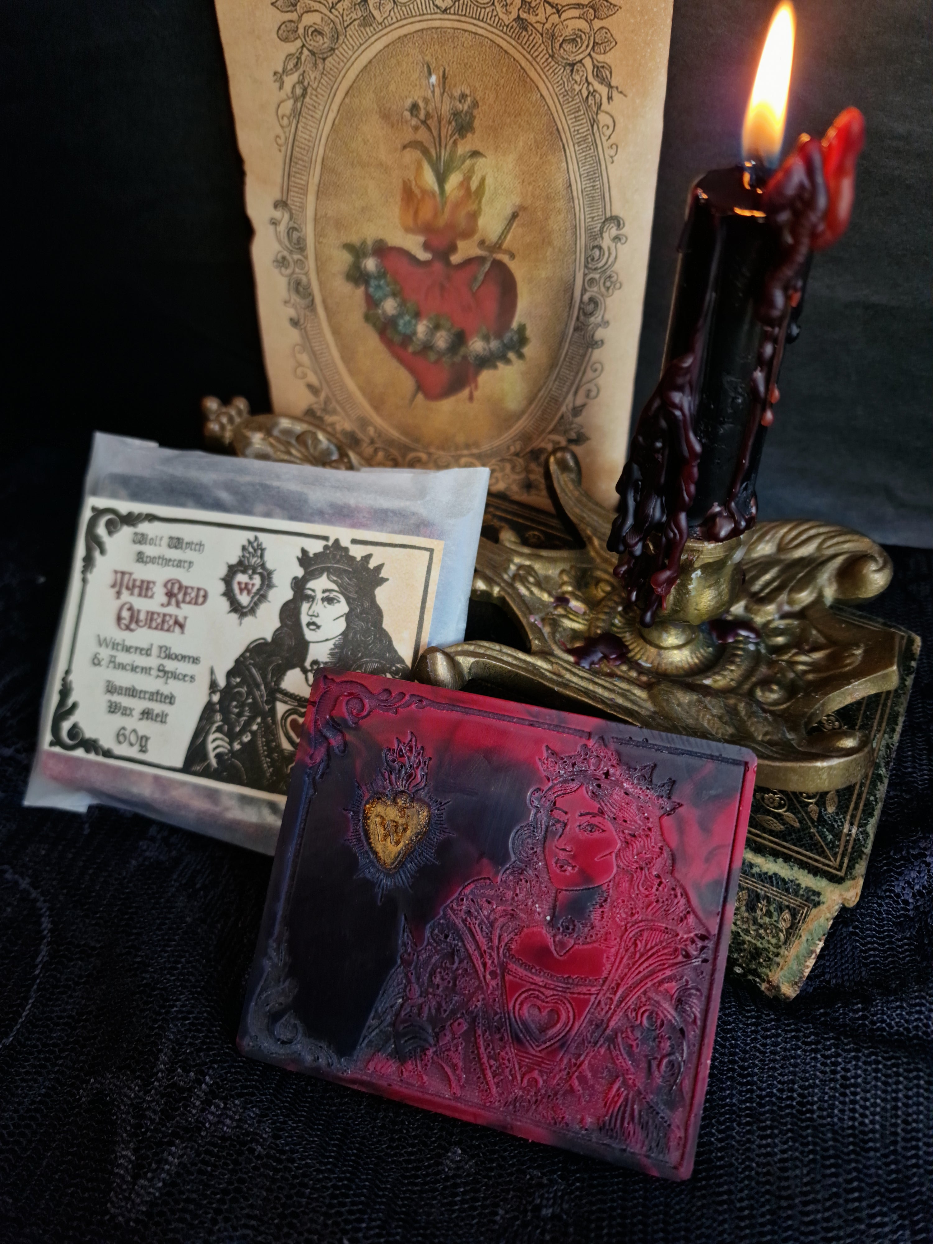 The Red Queen Wax Melt Bar