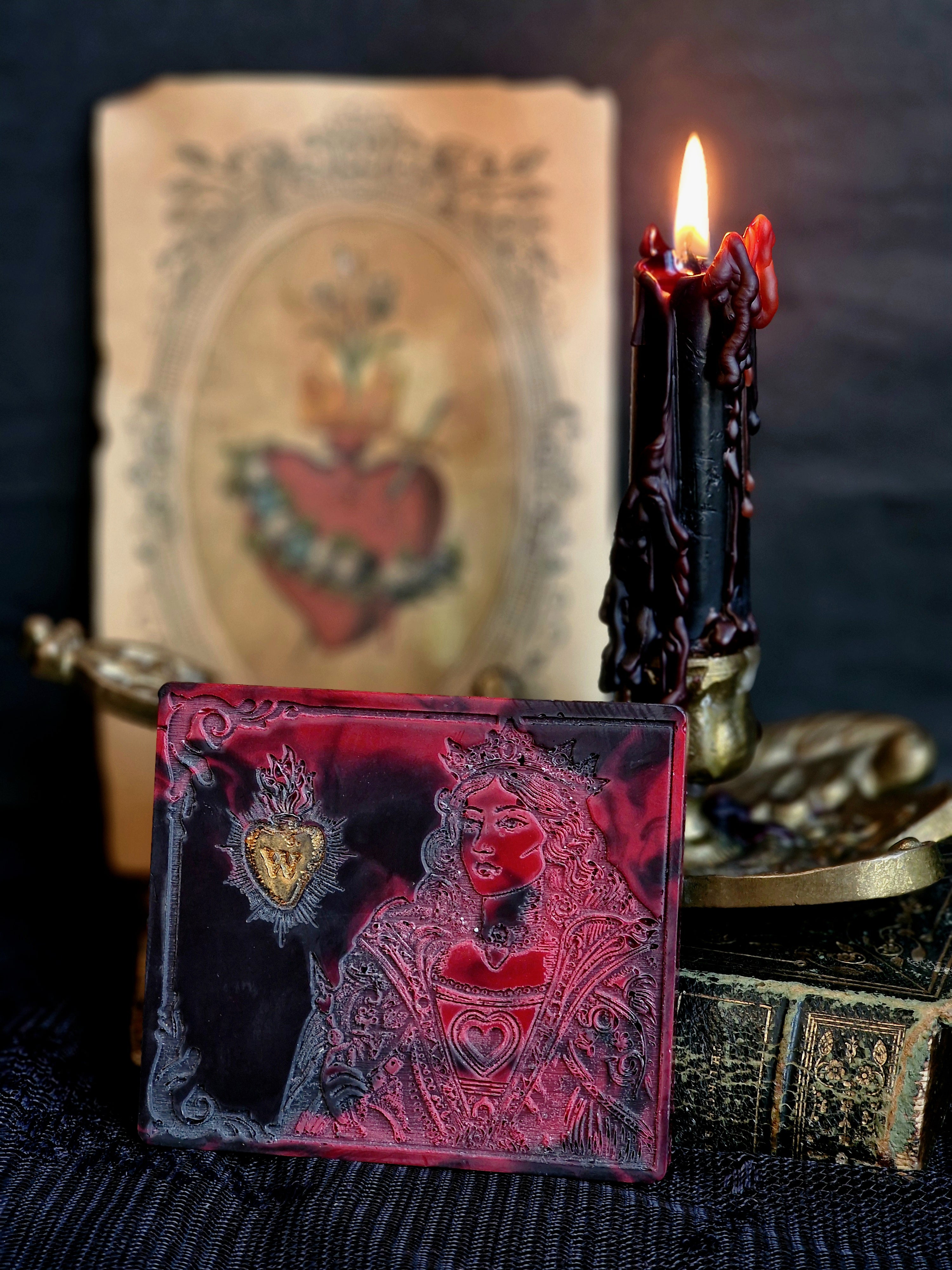 The Red Queen Wax Melt Bar