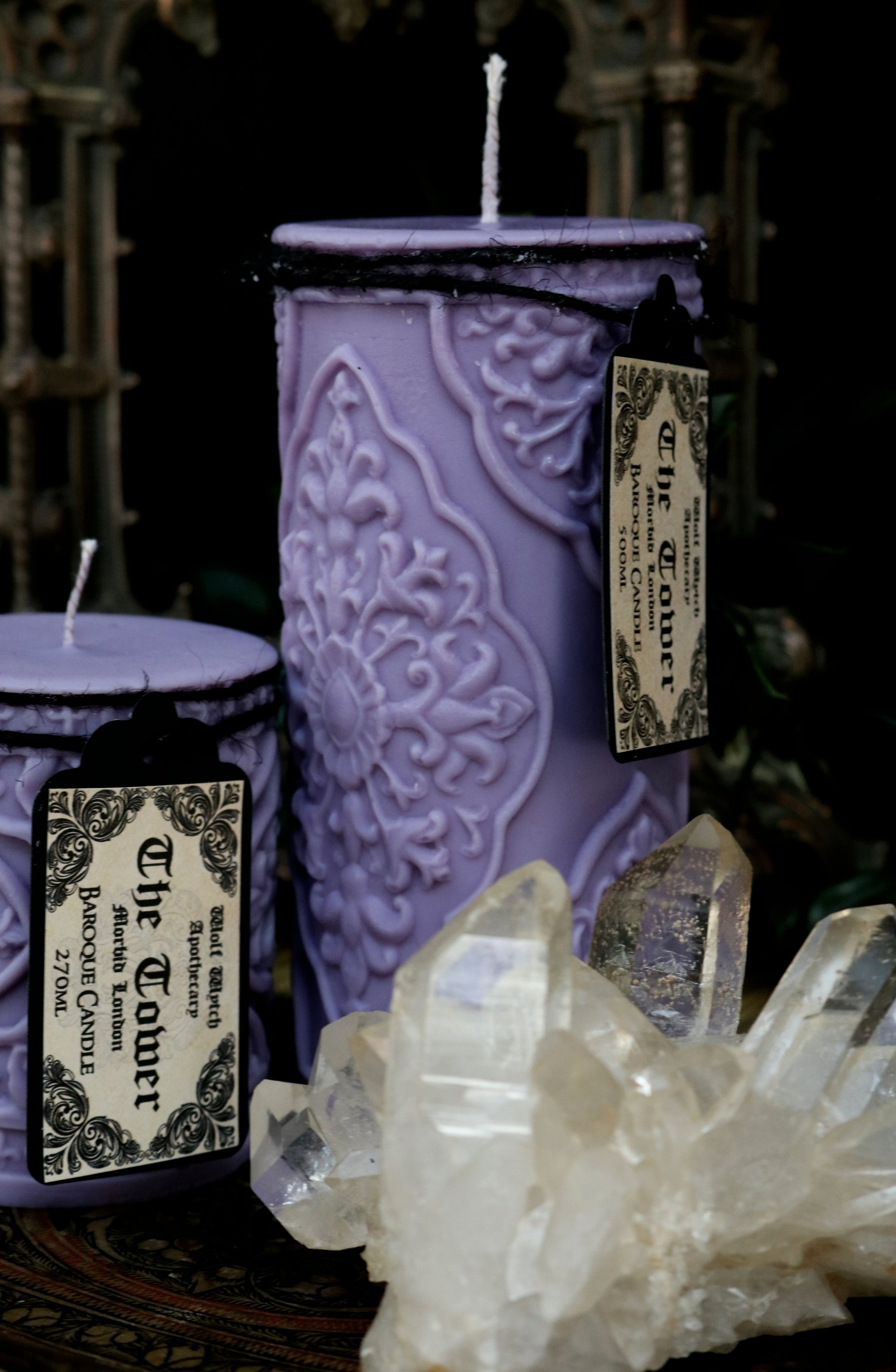 The Tower Baroque Candle