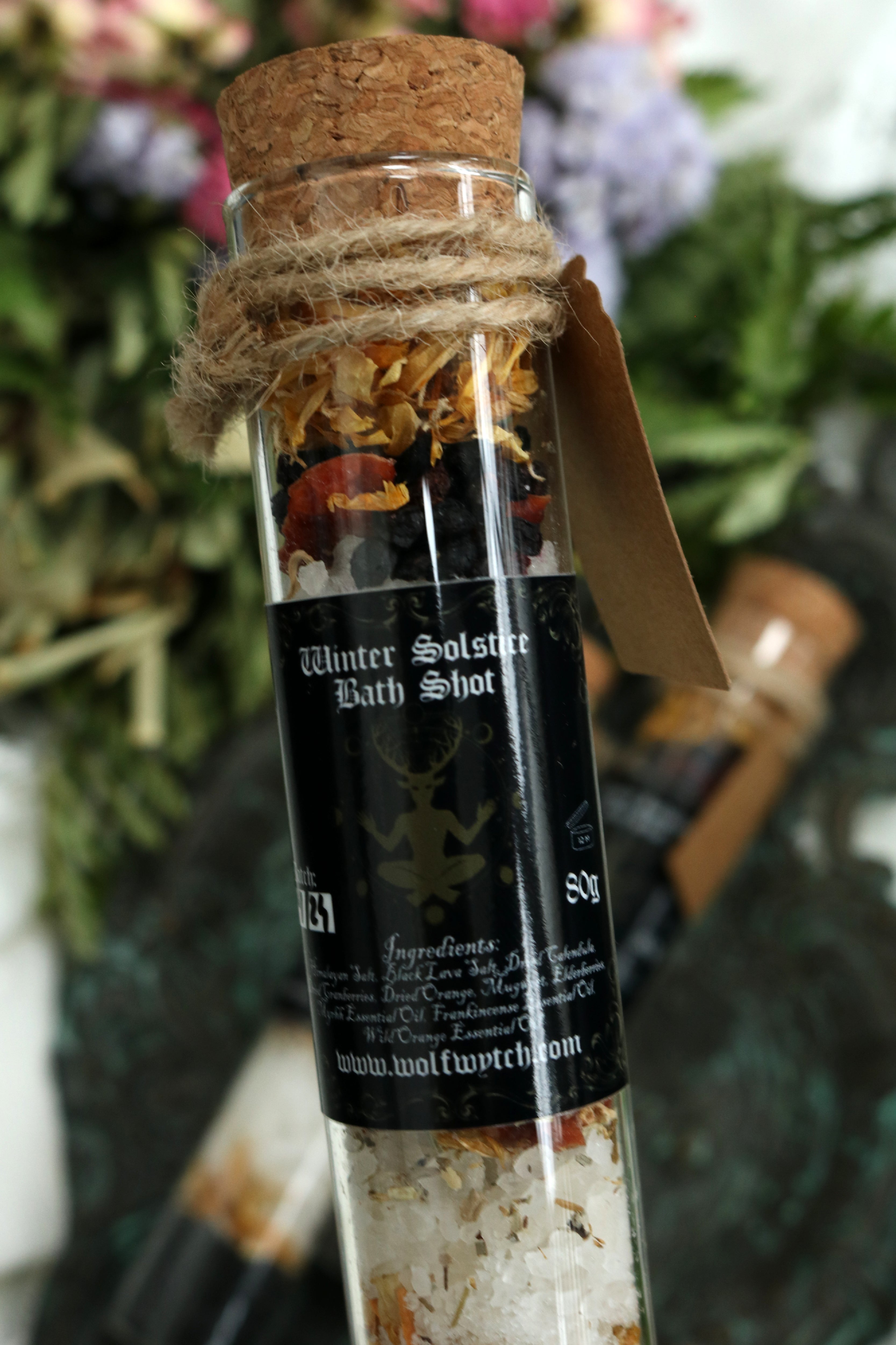 Winter Solstice Bath Shot