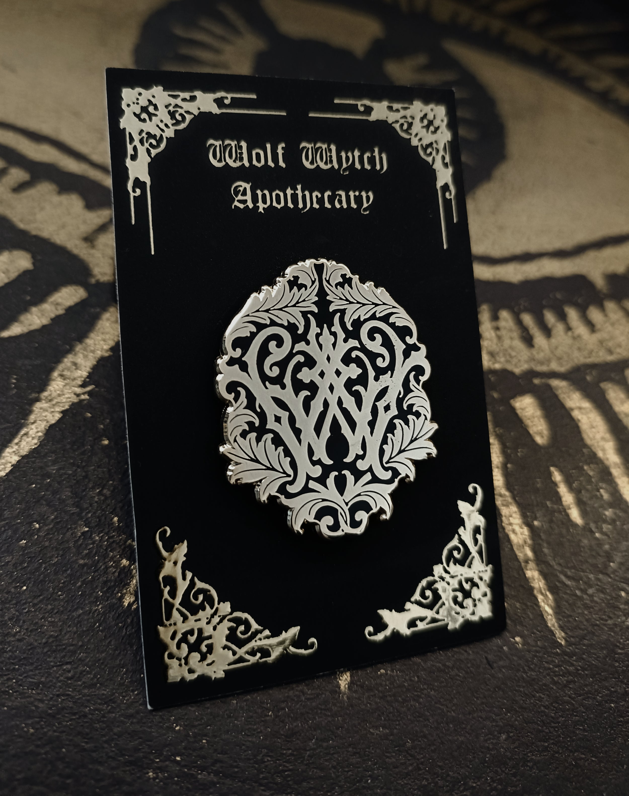 Wolf Wytch Enamel Pin Badges