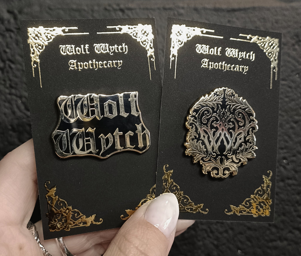 Wolf Wytch Enamel Pin Badges