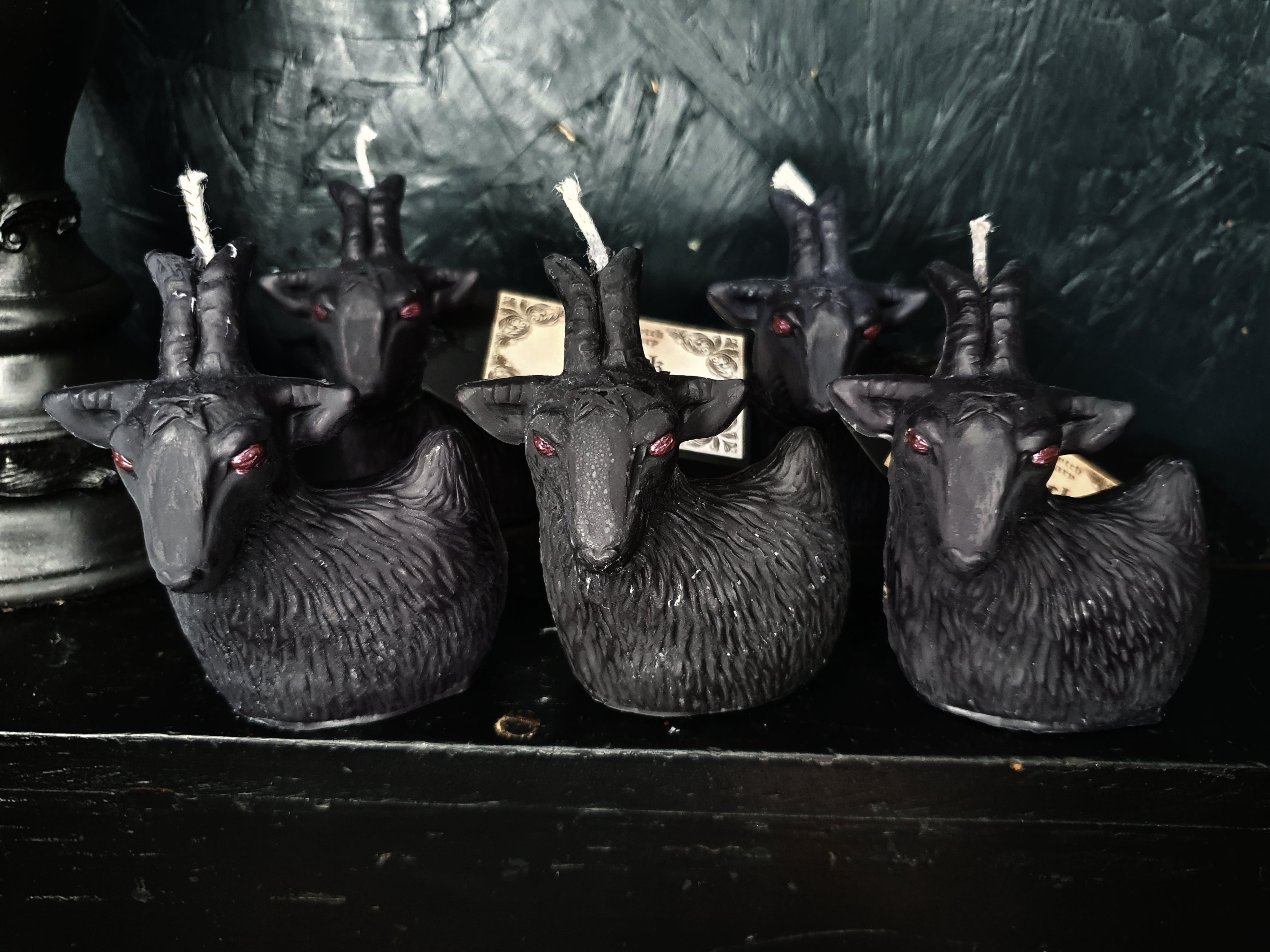 Black Phillip Pillar Candle