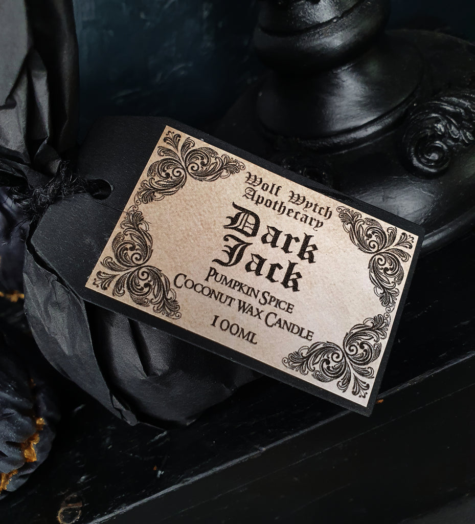 Dark Jack Pillar Candle