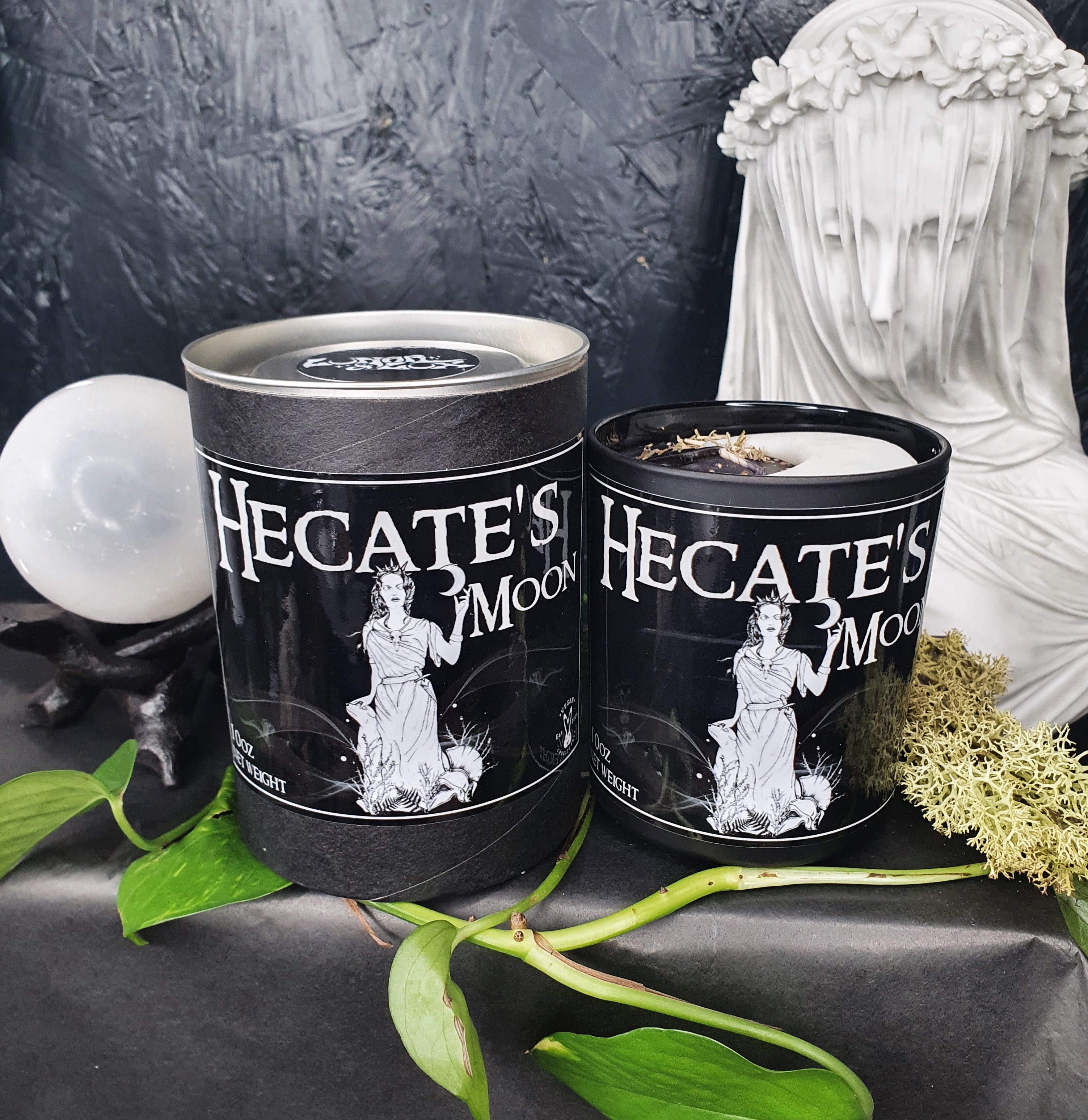 Hecate's Moon Candle | Oak & Tobacco