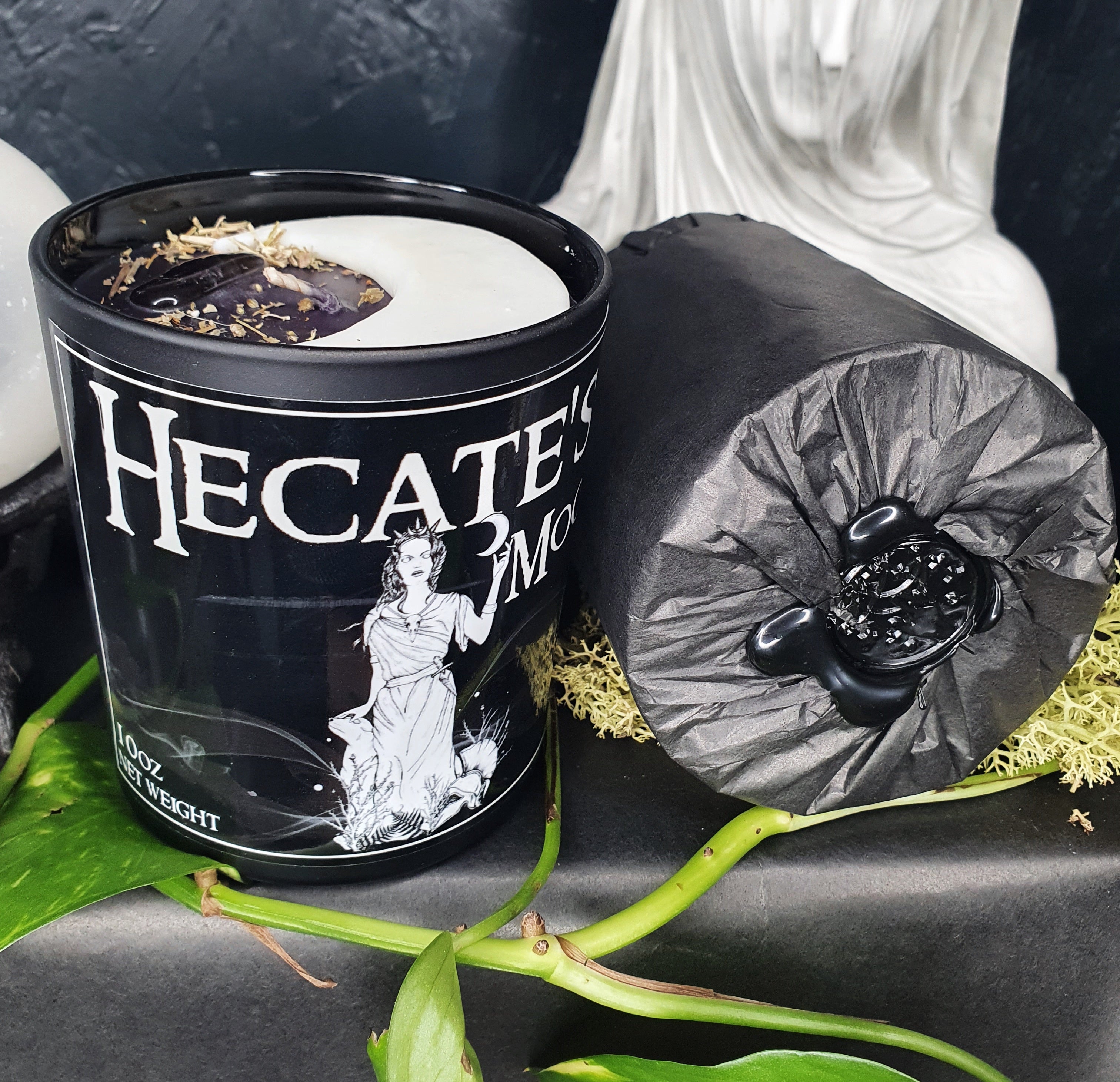 Hecate's Moon Candle | Oak & Tobacco