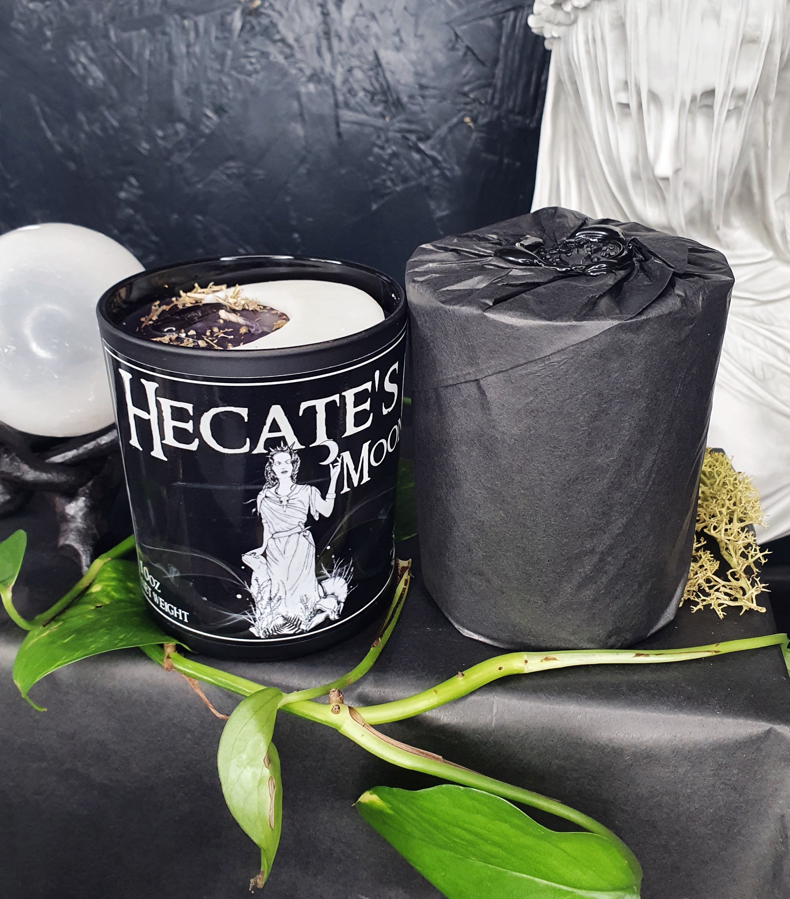 Hecate's Moon Candle | Oak & Tobacco