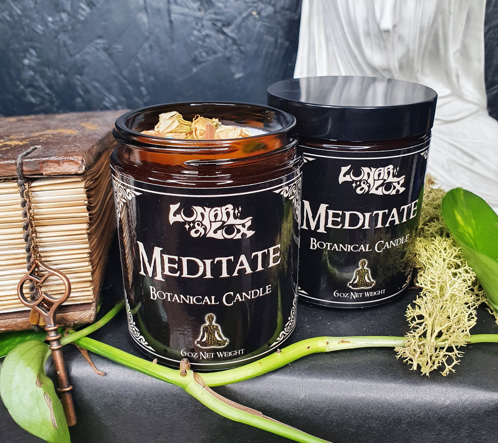 Meditate Botanical Candle