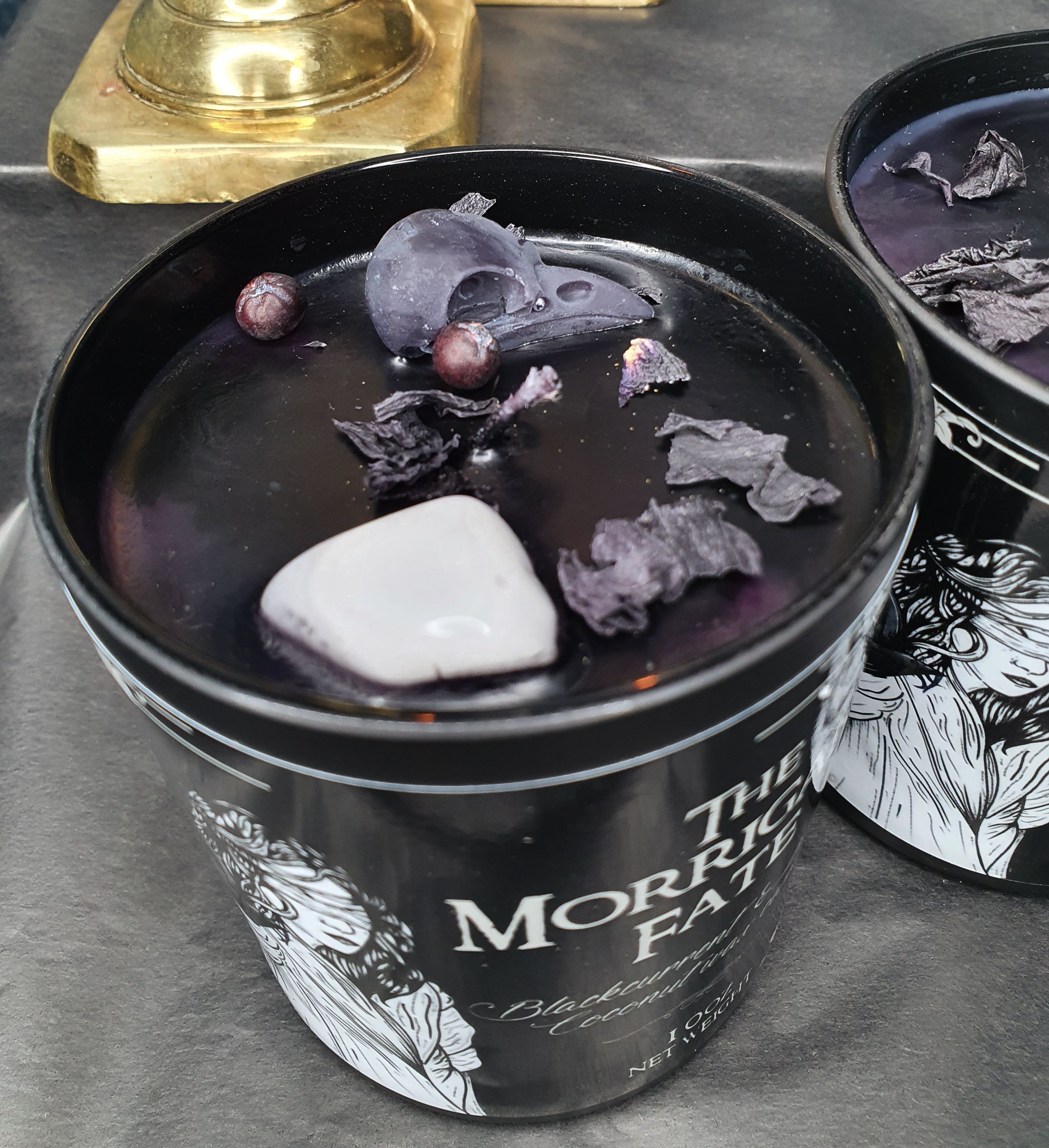 The Morrigan's Fate Candle | Blackcurrant & Licorice