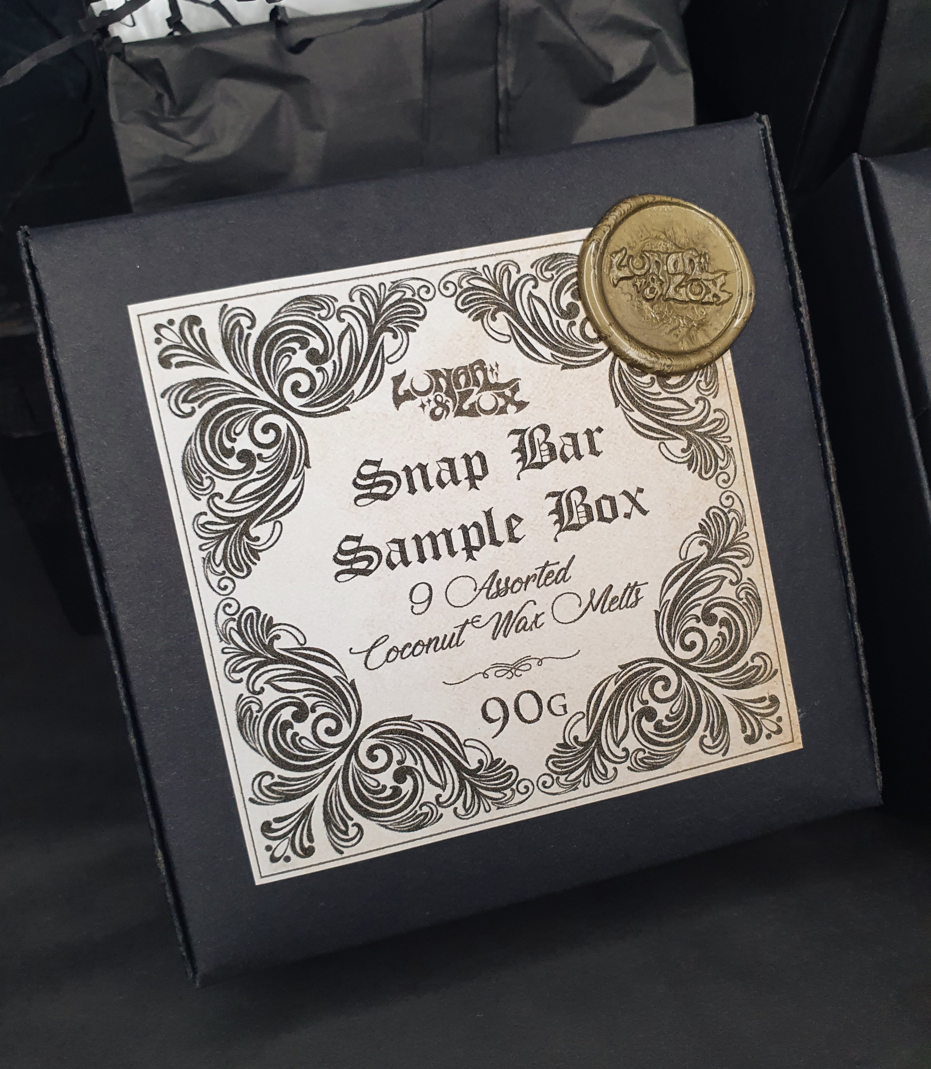 Wax Melt Snap Bar Sample Box