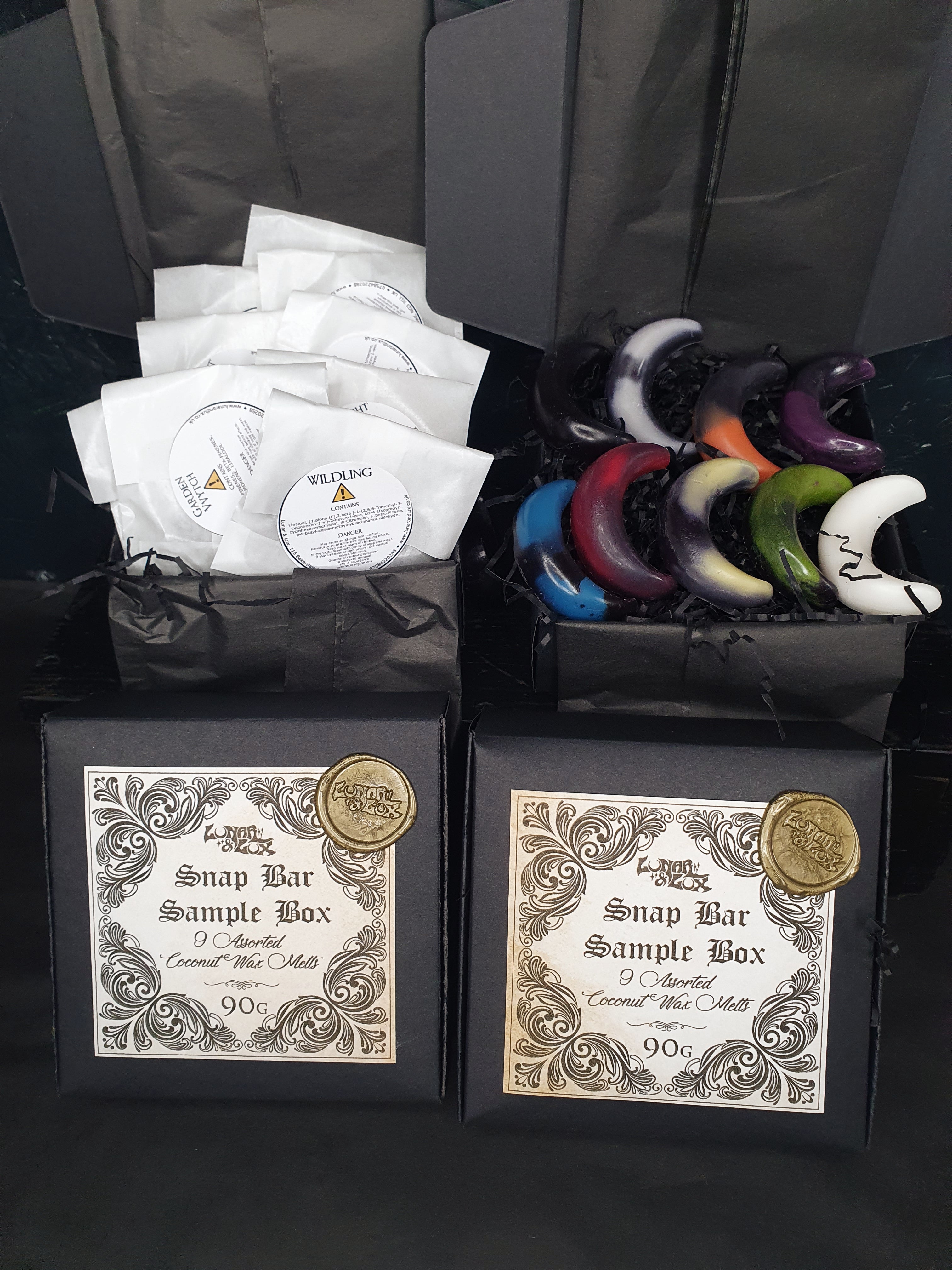 Wax Melt Snap Bar Sample Box