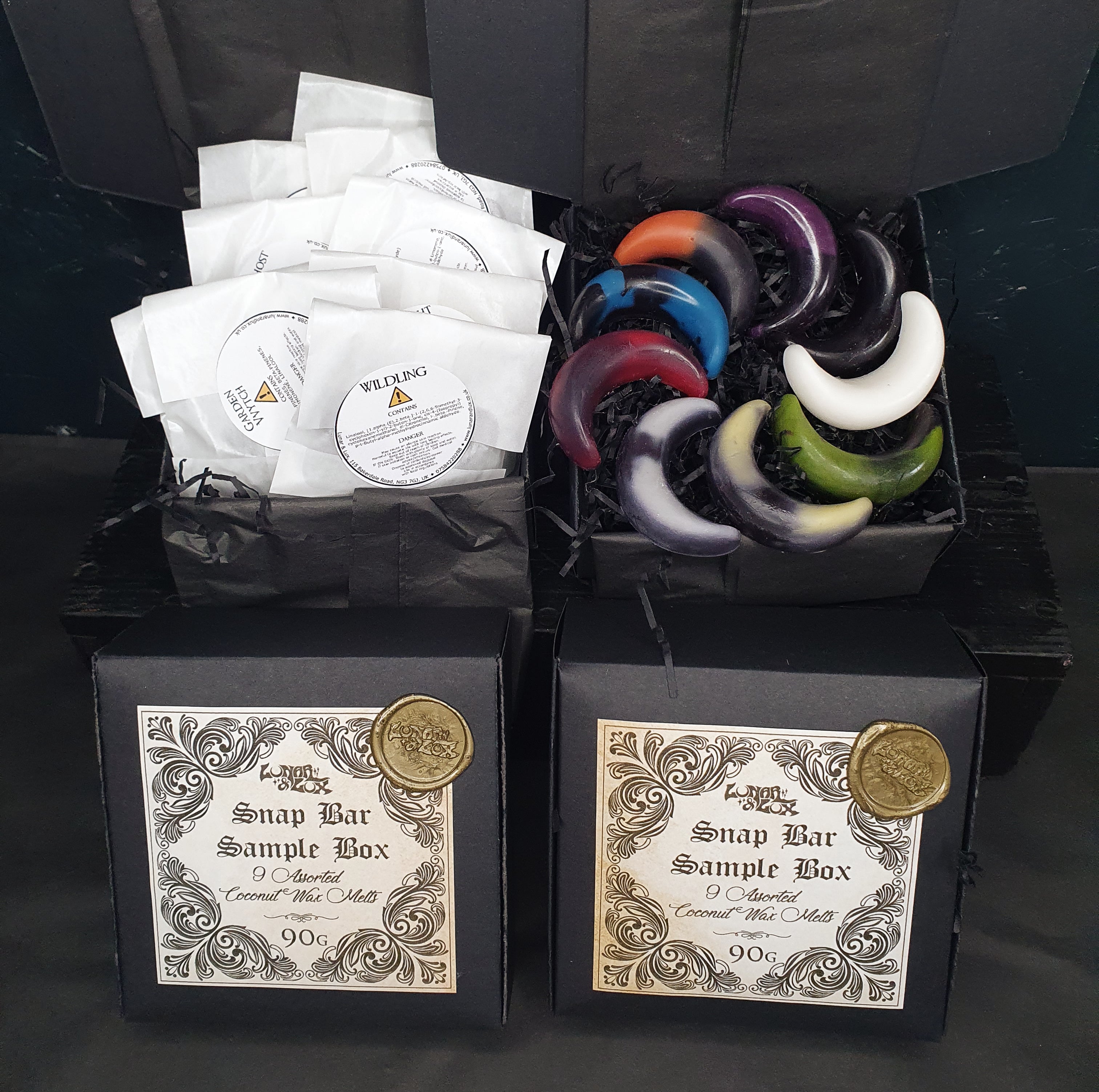 Wax Melt Snap Bar Sample Box