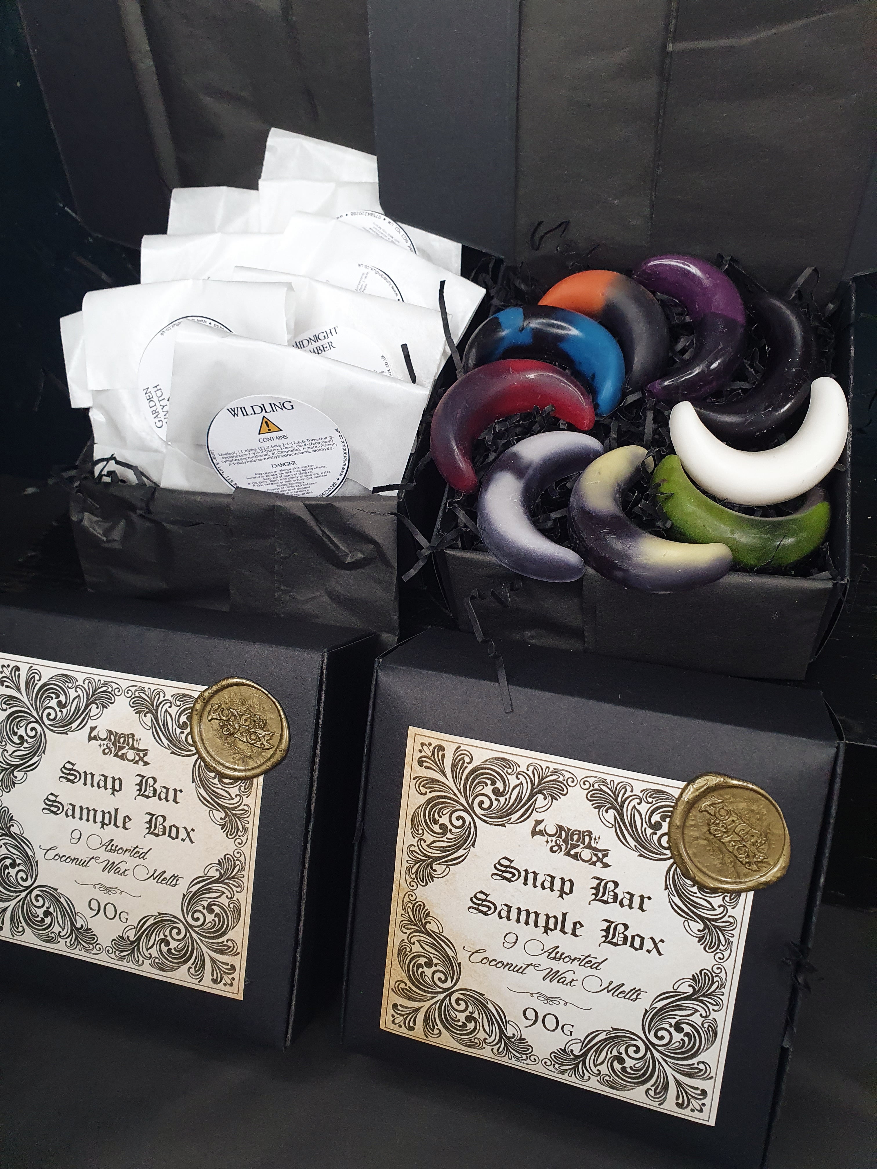 Wax Melt Snap Bar Sample Box