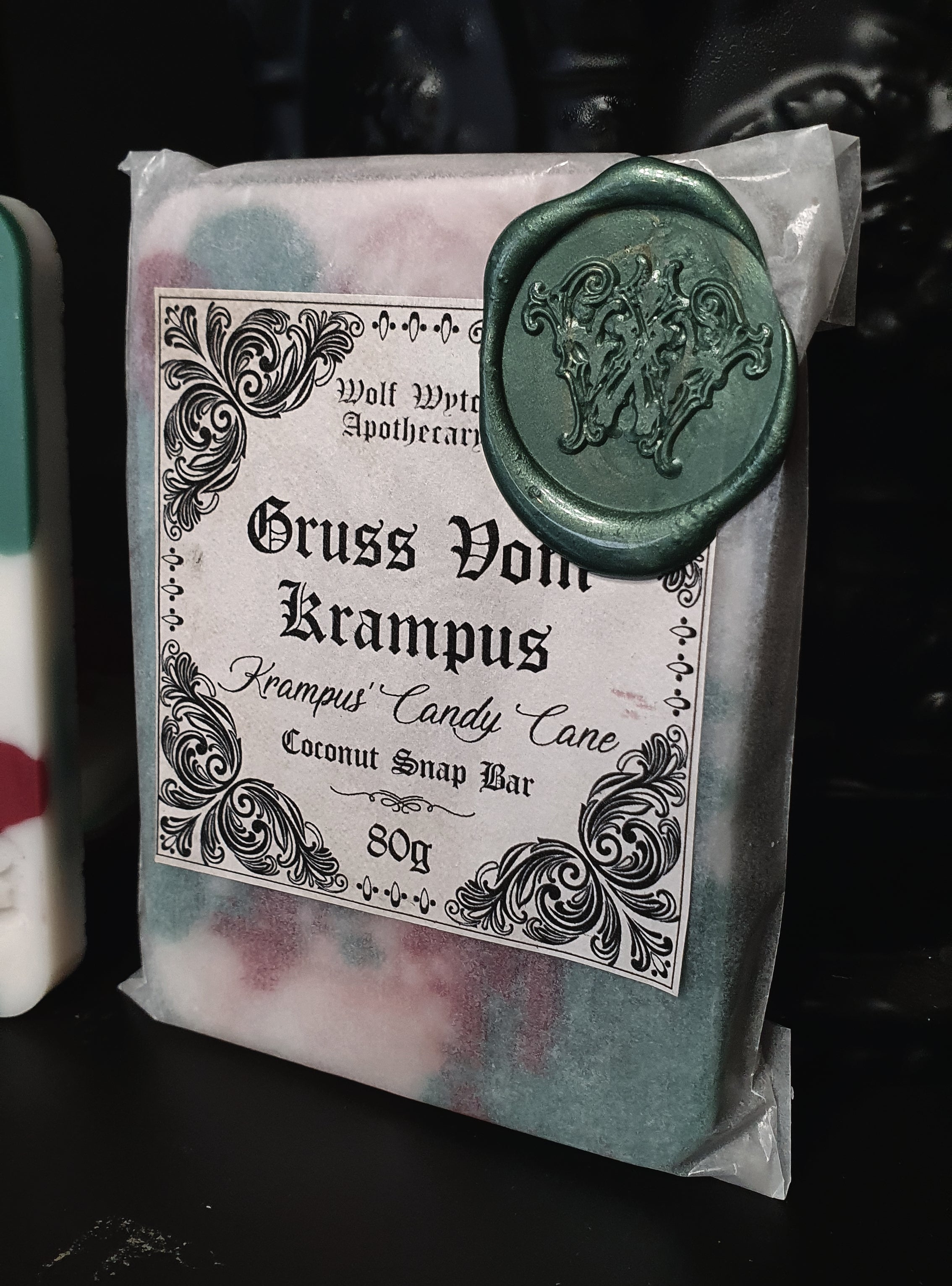 Krampus' Candy Cane Snap Bar