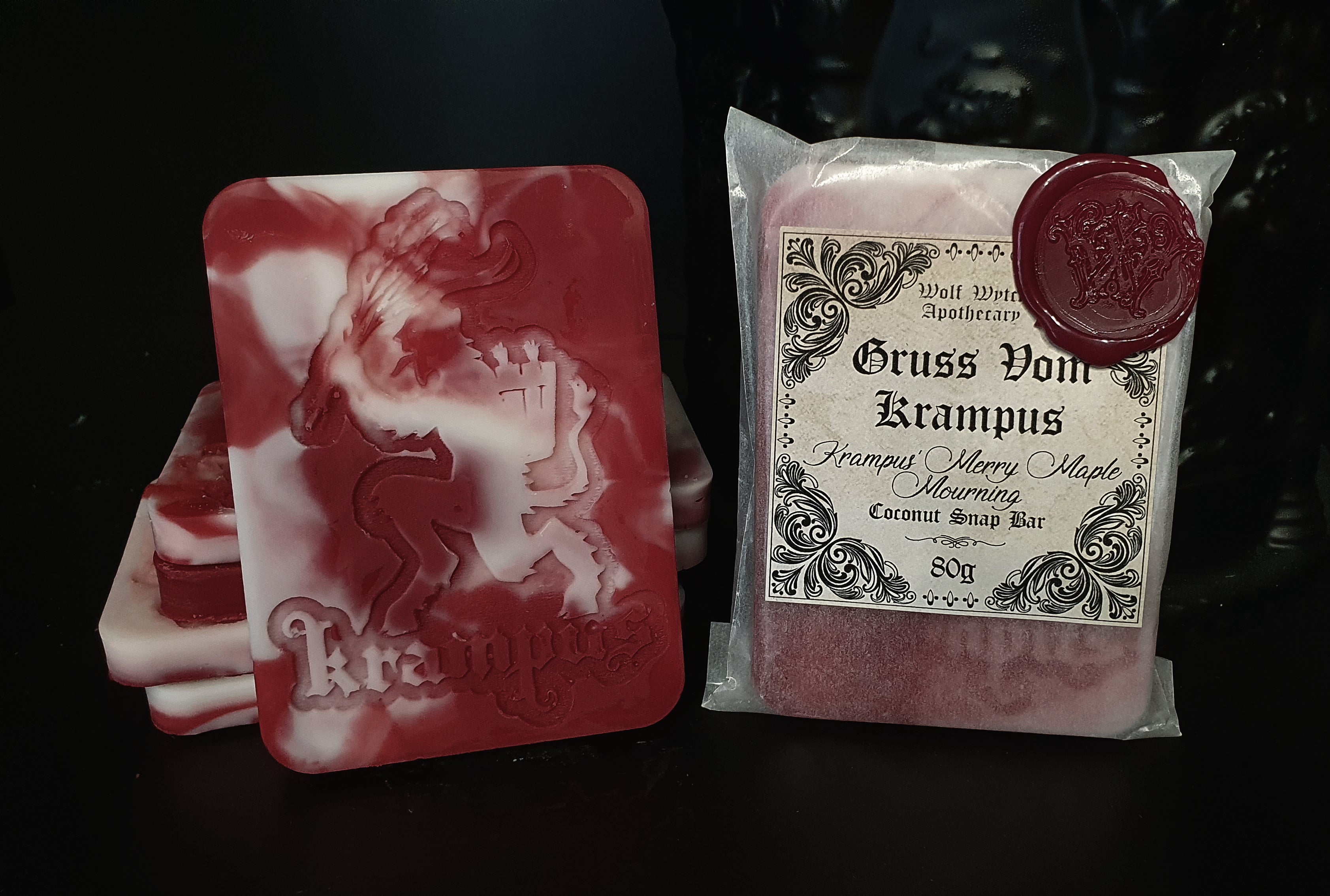 Krampus' Merry Maple Mourning Snap Bar