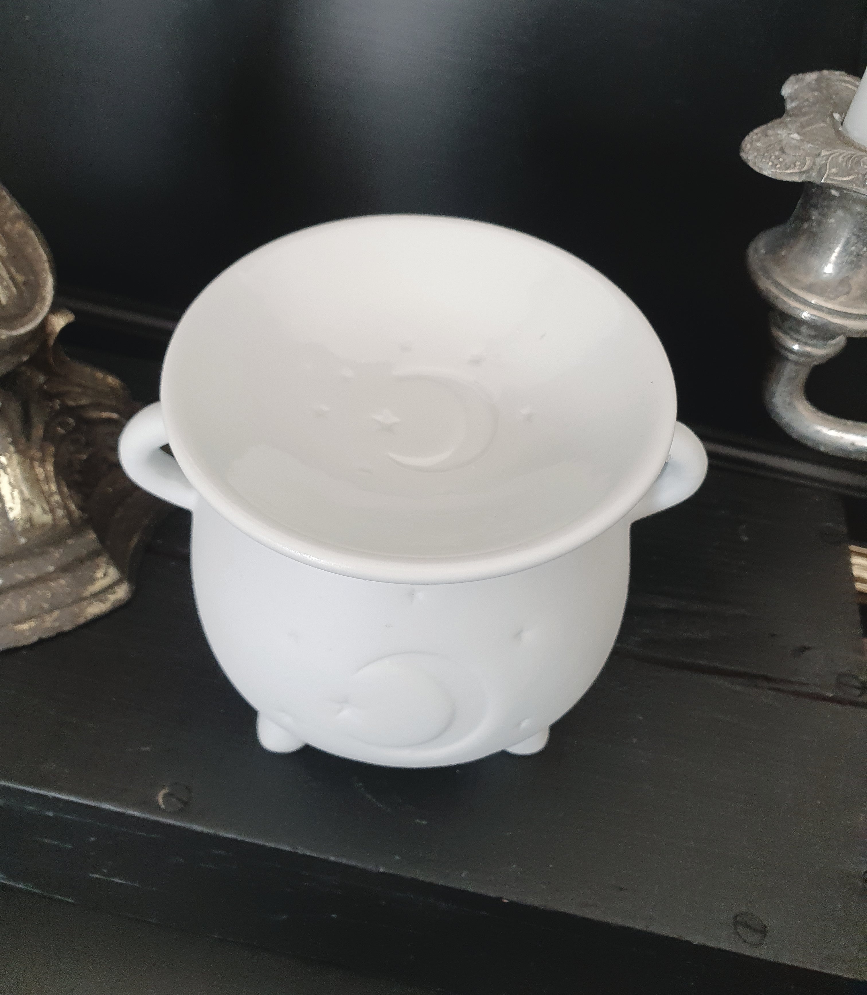 Crescent Moon Cauldron Burner