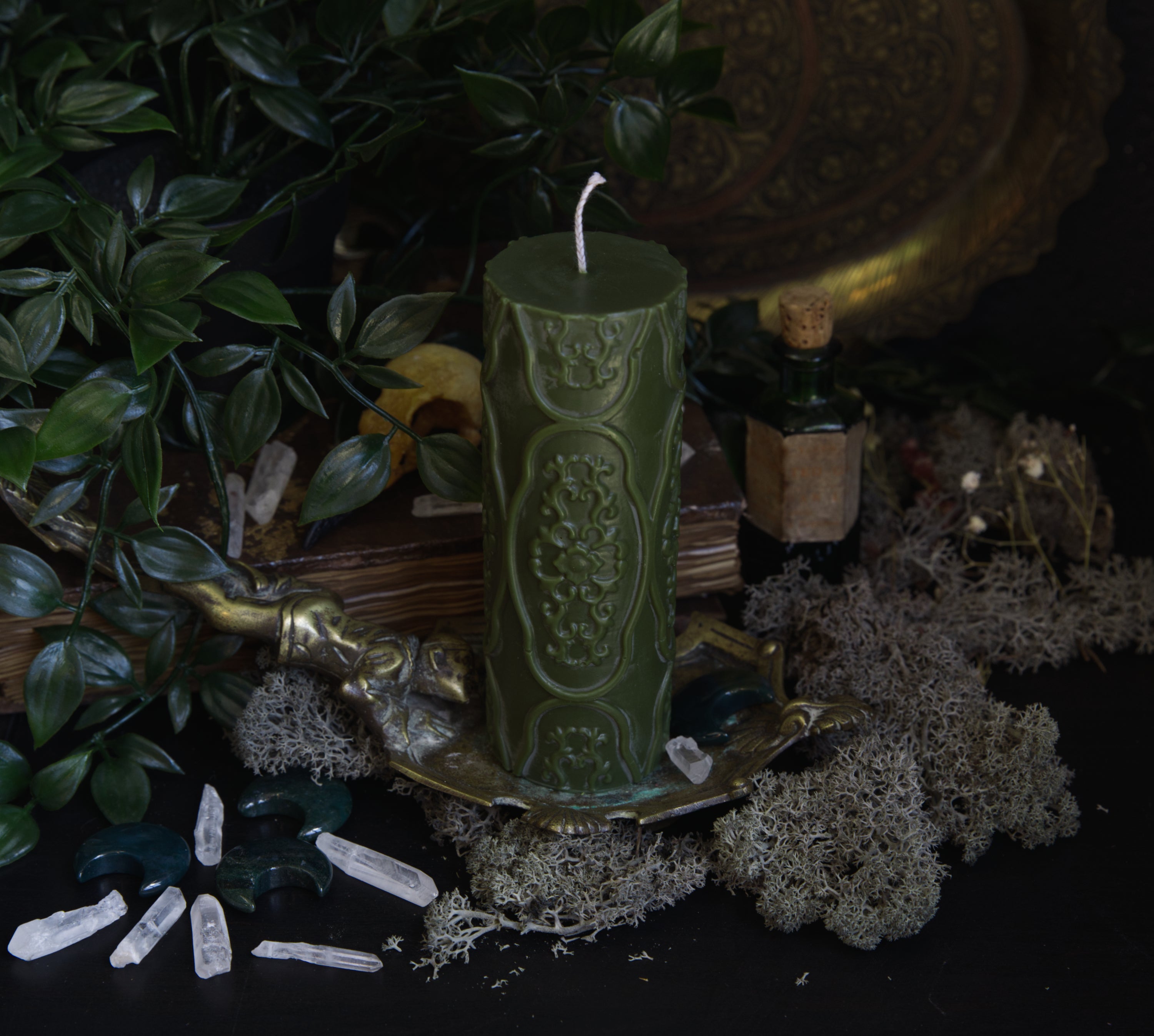 Twist Of Cain Ornate Candle