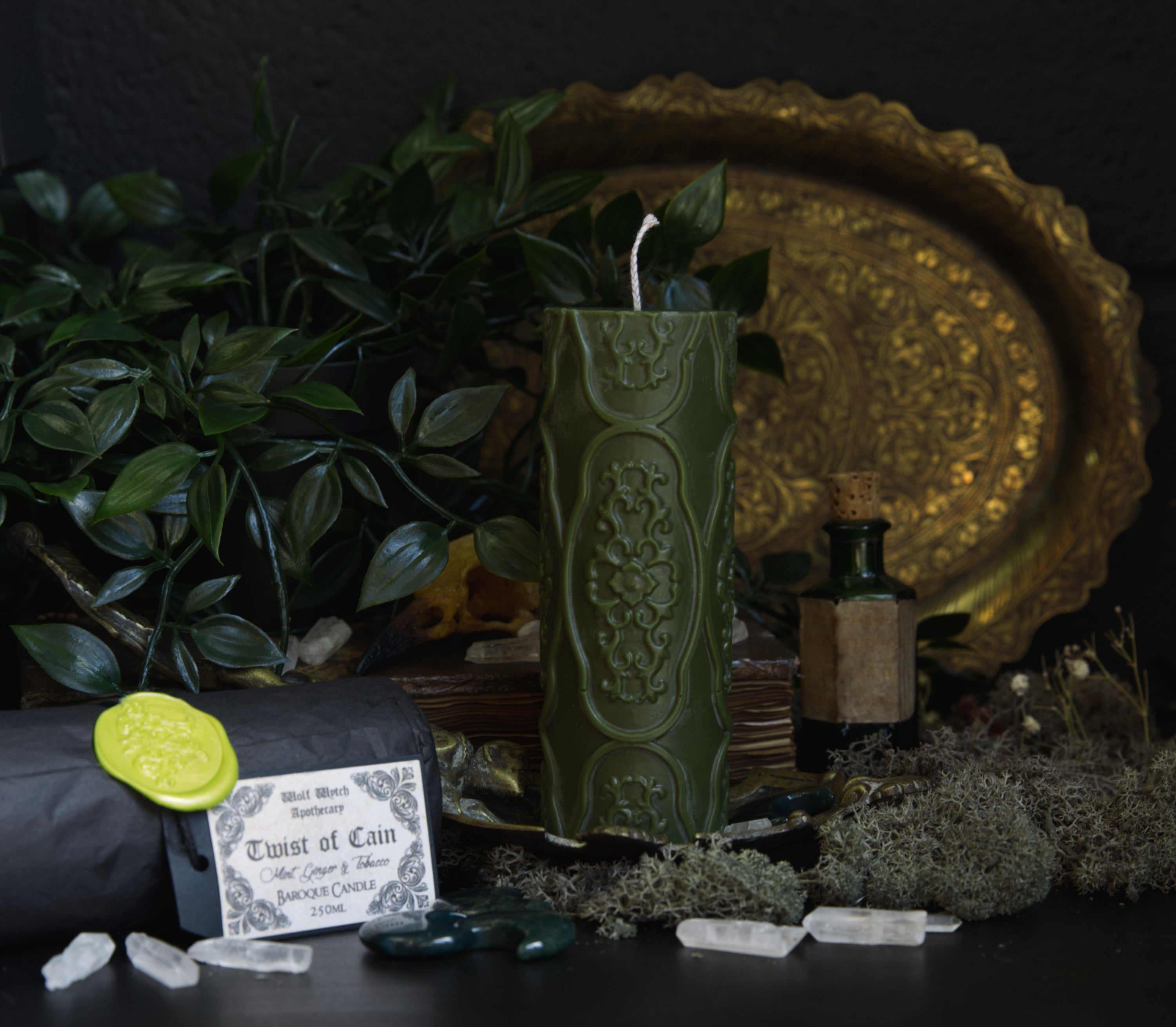 Twist Of Cain Ornate Candle