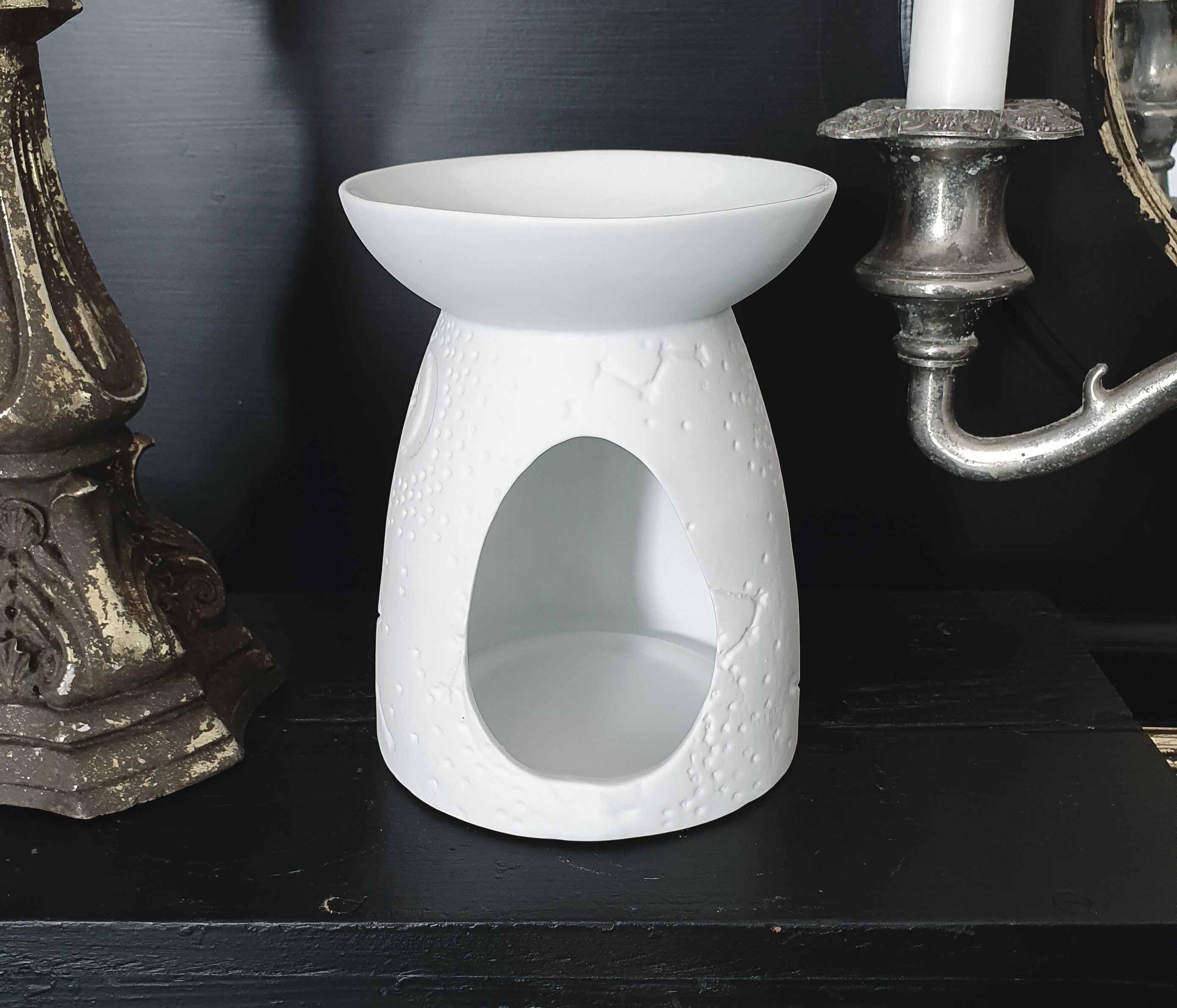 White Constellation Wax Burner
