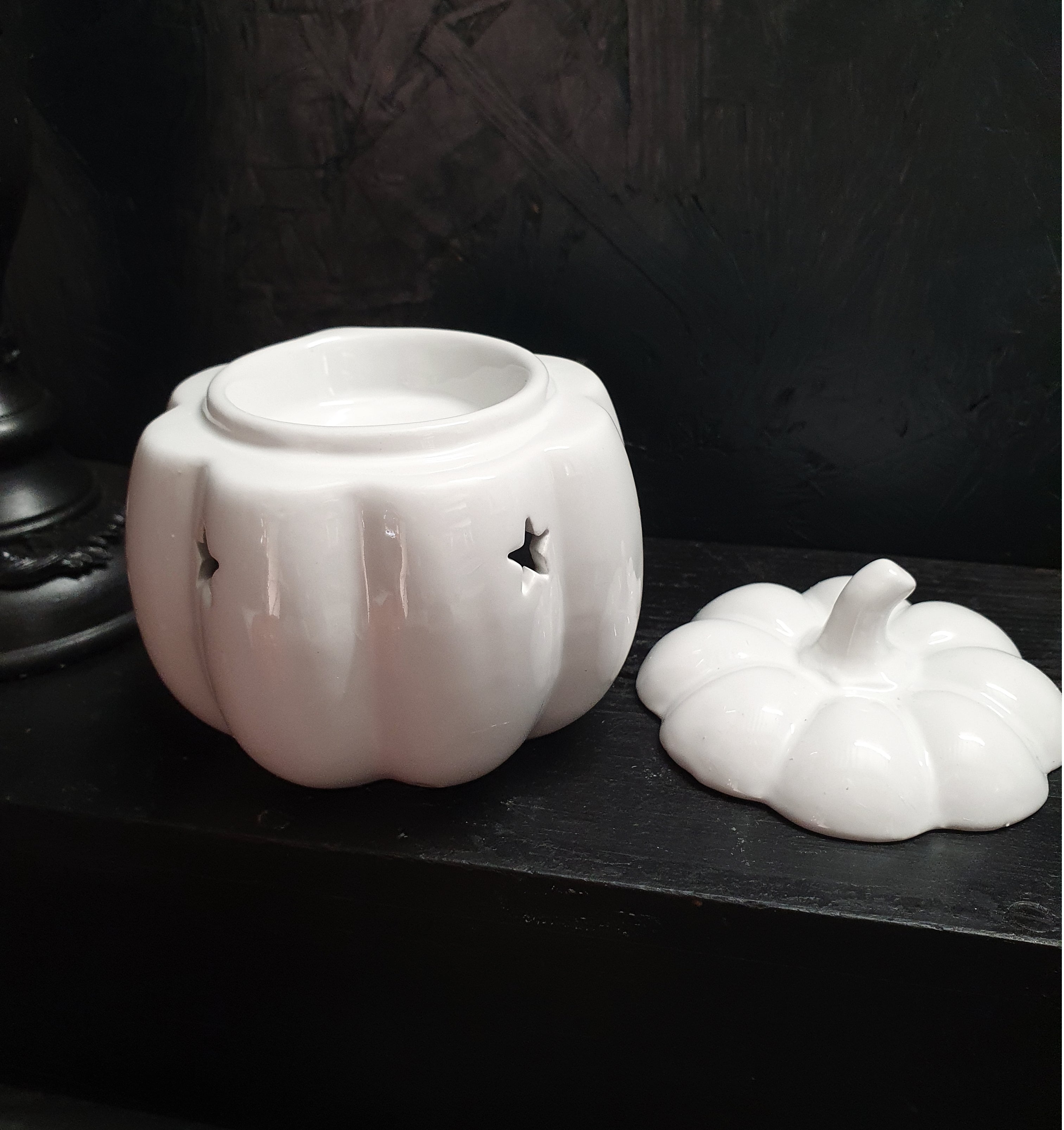 White Pumpkin Wax Burner